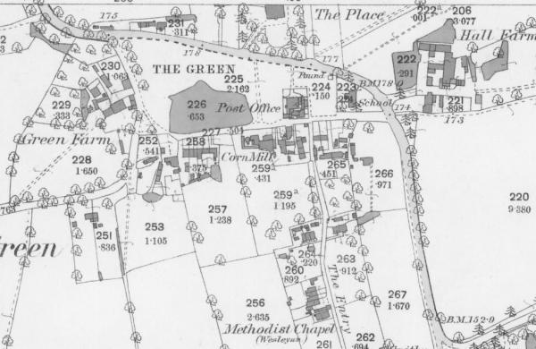 Ordnance Survey 1st edition 1885